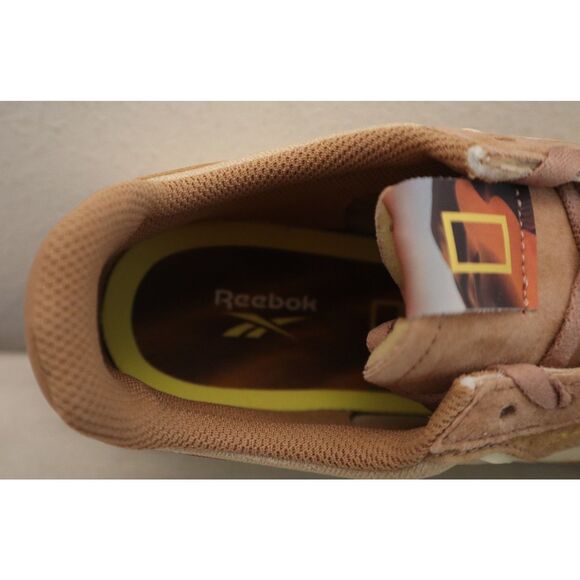 Reebok GY1195 Men's Sz 12 Brown/Gold Classic Legacy AZ National Geographic Shoes - Picture 7 of 14